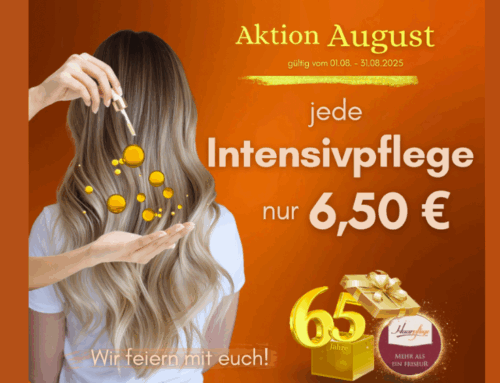 Aktion August “65 Jahre Haarpflege eG”